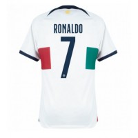 Billiga Portugal Cristiano Ronaldo #7 Borta fotbollskläder VM 2022 Kortärmad